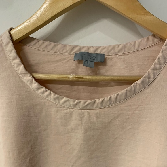 COS Oversized Cotton Blend Top - Picture 2 of 8